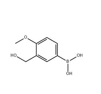 (3-羟甲基-4-甲氧基苯基)硼酸