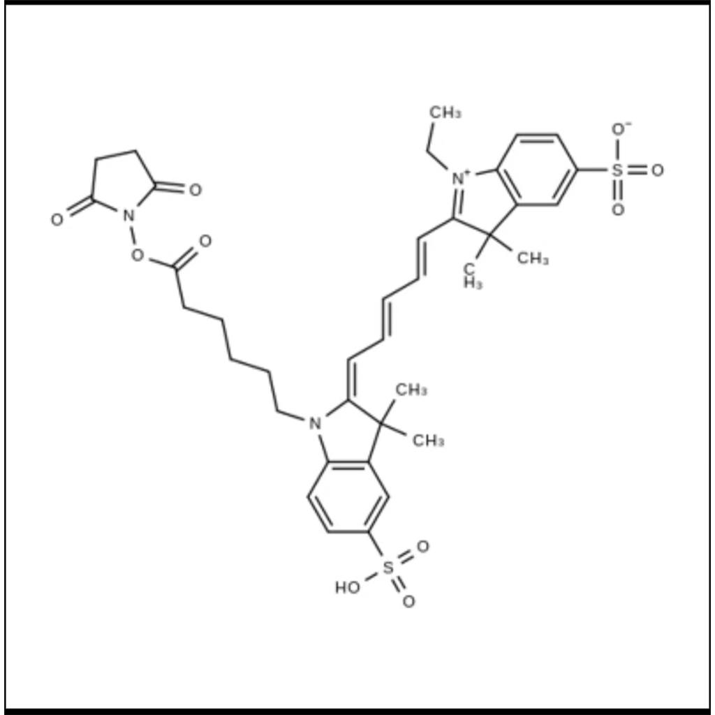 磺酸基-Cy5-N-羟基琥珀酰亚胺酯 146368-14-1