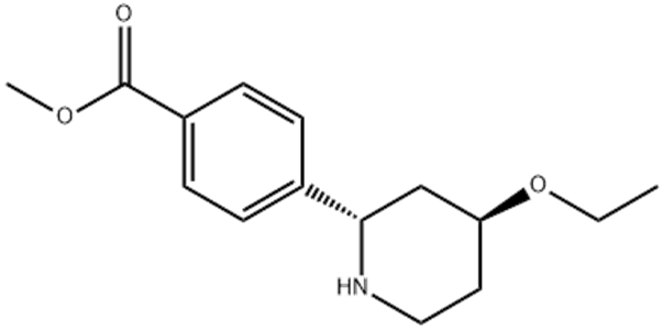 4-(2S,4S)-4-乙氧基哌啶-2-基)苯甲酸甲酯