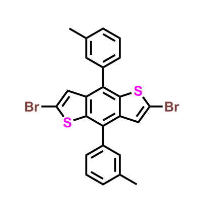 2,6-二溴-4,8-二间甲苯基苯并[1,2-b:4,5-b']二噻吩