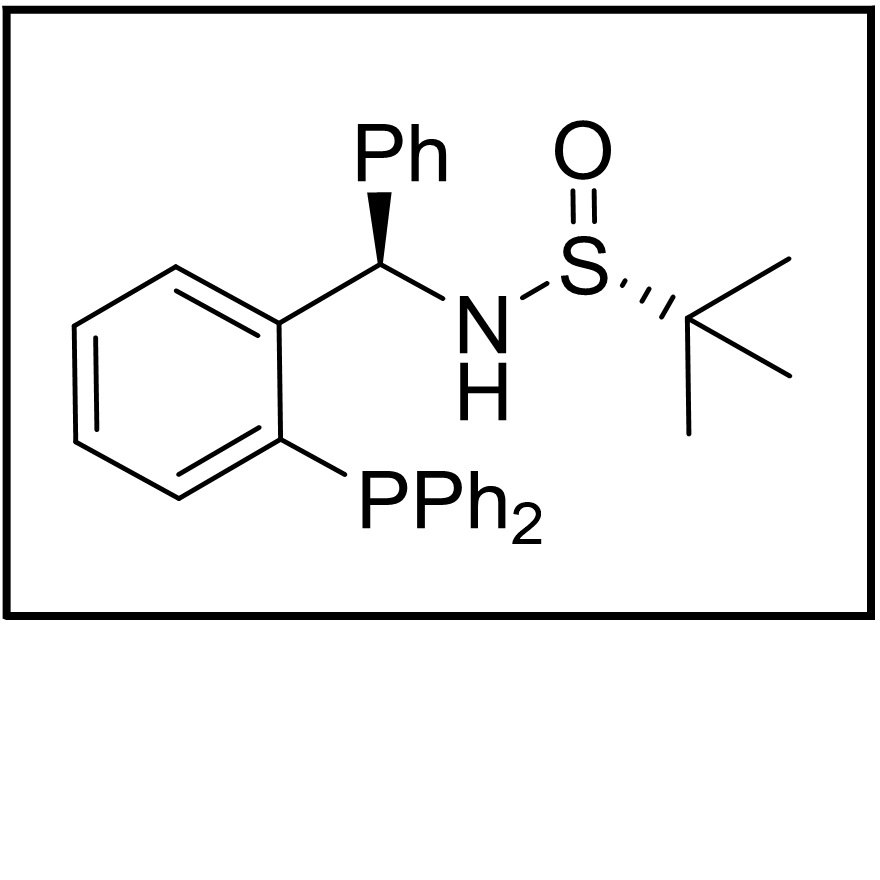 S(R)]-N-[(R)-[2-(二苯基膦)苯基]苯基甲基]-2-叔丁基亚磺酰胺 1616688-59-5