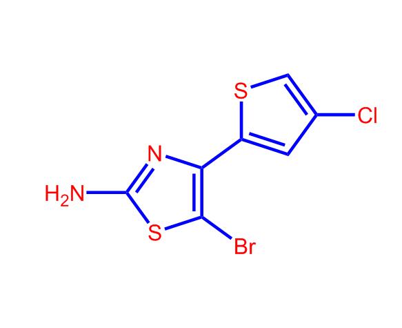 2-氨基-4-（4-氯噻吩-2-基）-5-溴噻唑2161380-87-4
