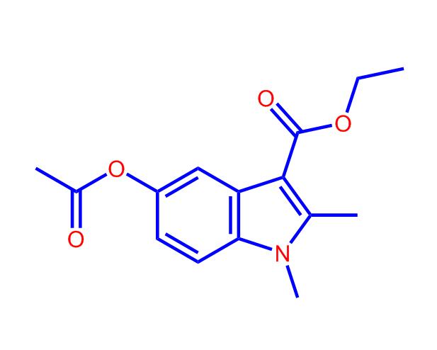 5-乙酰氧基-1,2-二甲基吲哚-3-羧酸乙酯40945-79-7