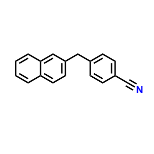 4-(萘-2-基甲基)苄腈