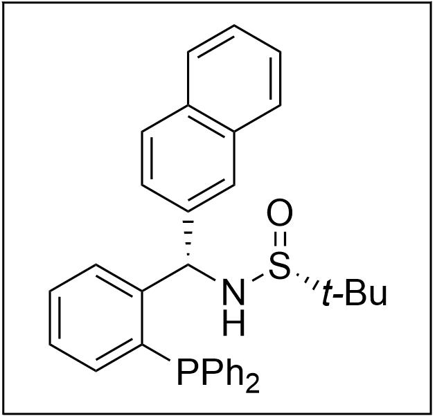 S(R)]-N-[(S)-[2-(二苯基膦)苯基](2-萘基)甲基]-2-叔丁基亚磺酰胺