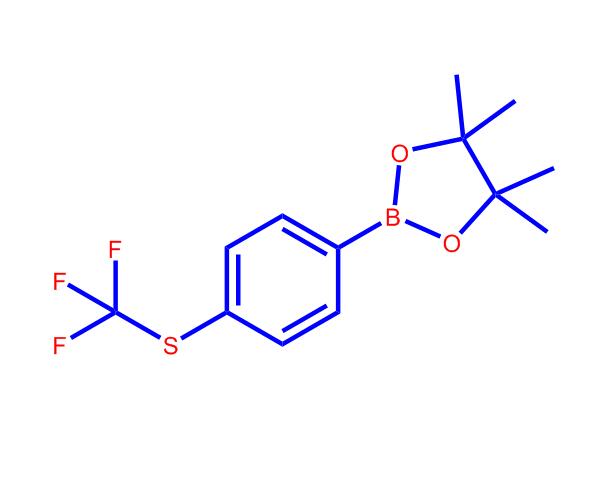 4-三氟甲硫基苯硼酸频哪醇酯1005206-25-6
