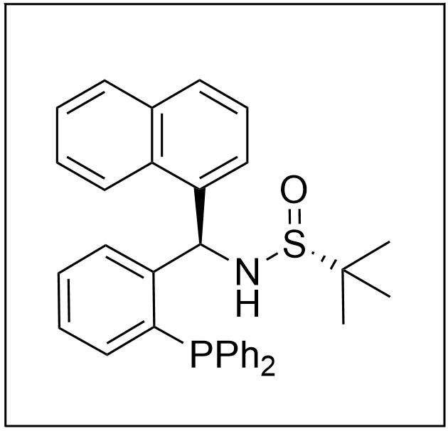 S(R)]-N-[(R)-[2-(二苯基膦)苯基]-1-萘基甲基]-2-叔丁基亚磺酰胺