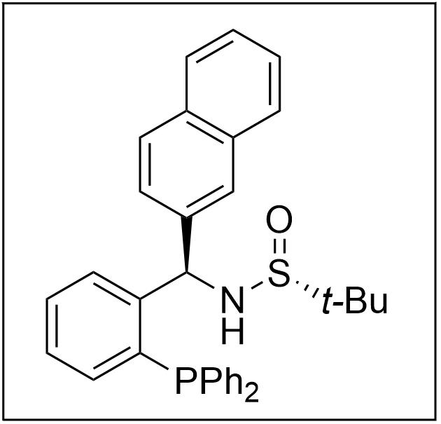 S(R)]-N-[(R)-[2-(二苯基膦)苯基](2-萘基)甲基]-2-叔丁基亚磺酰胺