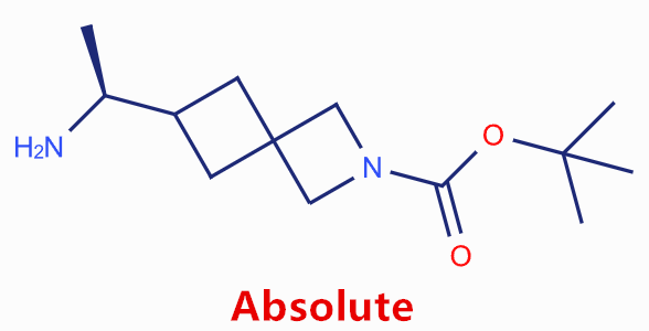 tert-butyl 6-[(1S)-1-aminoethyl]-2-azaspiro[3.3]heptane-2-carboxylate