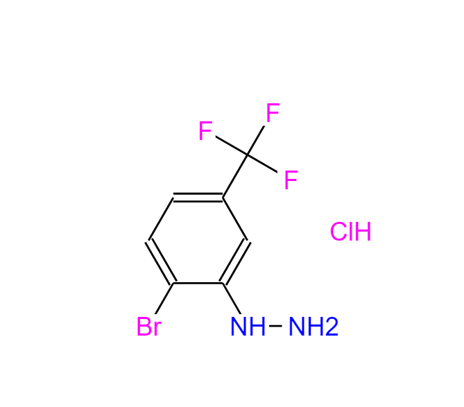 2-溴-5-三氟甲基苯肼盐酸盐 529512-78-5