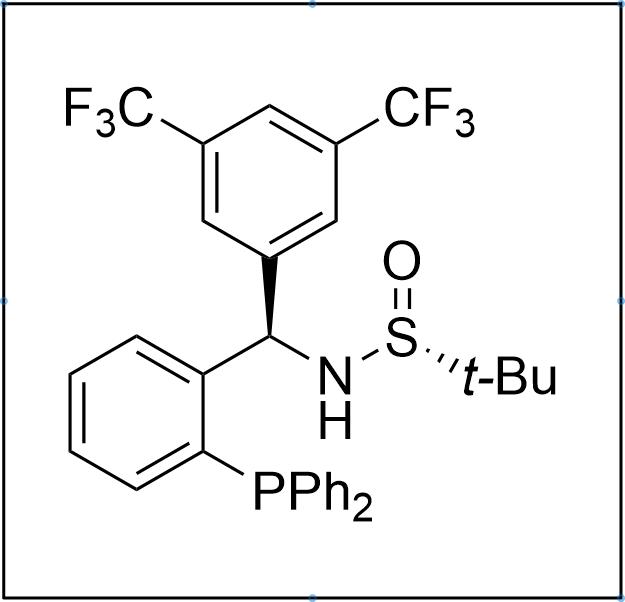 S(R)]-N-[(R)-[3,5-二(三氟甲基)苯基][2-(二苯基膦)苯基]甲基]-2-叔丁基亚磺酰胺