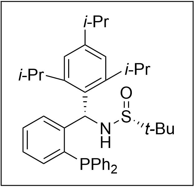 S(R)]-N-[(S)-[2-(二苯基膦)苯基](2,4,6-三异丙基苯基)甲基]-2-叔丁基亚磺酰胺