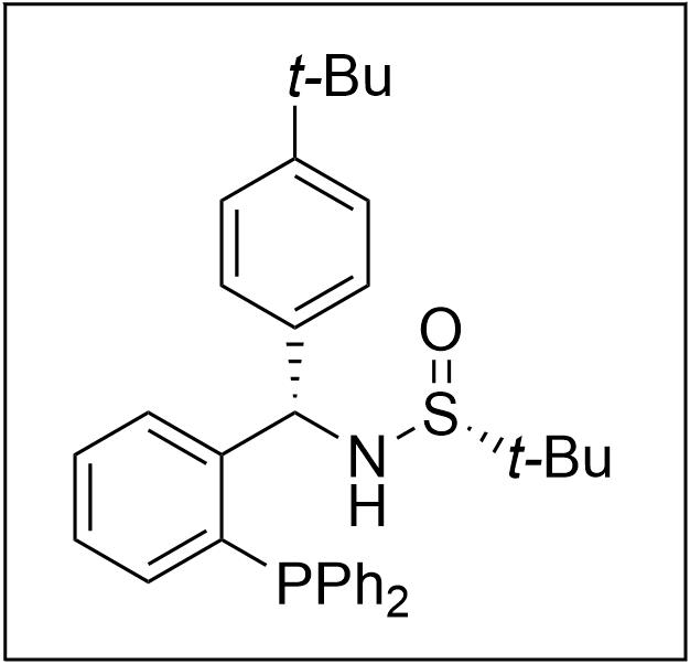 S(R)]-N-[(S)-(4-叔丁基苯基)[2-(二苯基膦)苯基]甲基]-2-叔丁基亚磺酰胺 2628235-12-9