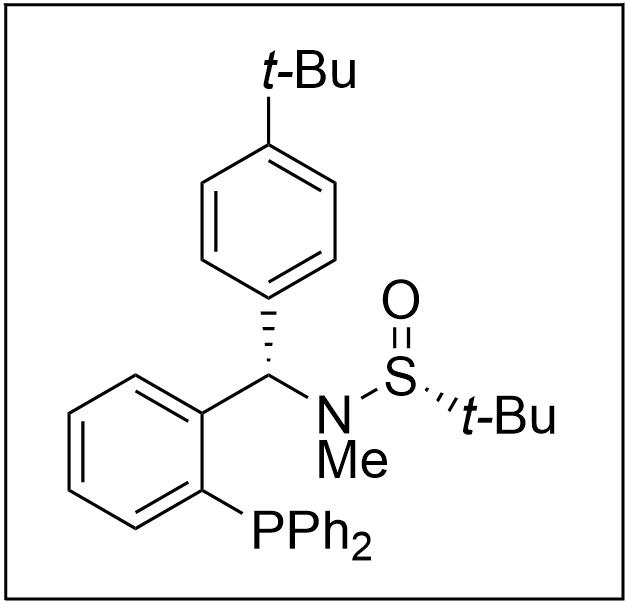 S(R)]-N-[(S)-(4-叔丁基苯基)[2-(二苯基膦)苯基]甲基]-N-甲基-2-叔丁基亚磺酰胺