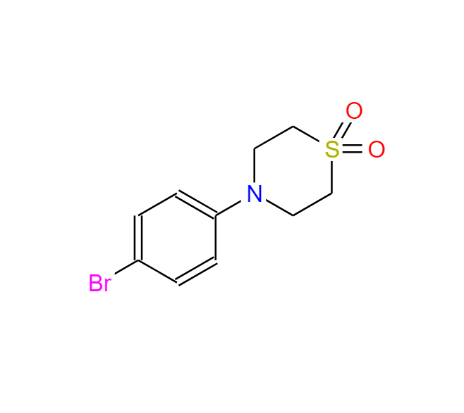 4-(4-溴苯基)硫代吗啉-1,1-二氧化物