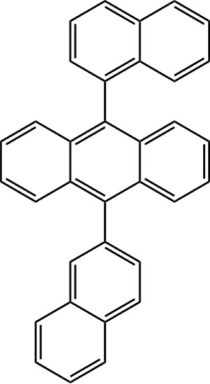 9-(1-萘基)-10-(2-萘基)蒽 ，855828-36-3，oled中间体