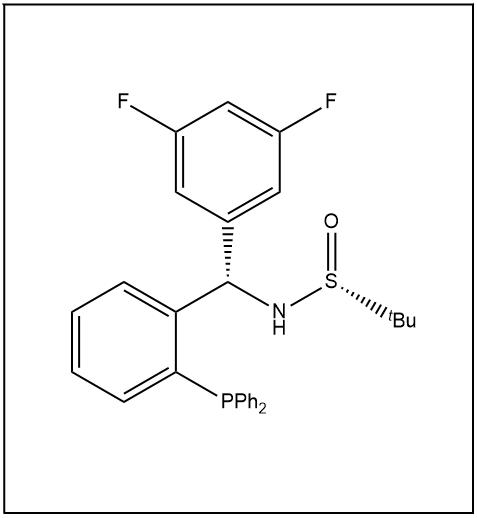 S(R)]-N-[(S)-(3,5-二氟苯基)[2-(二苯基膦)苯基]甲基]-2-叔丁基亚磺酰胺