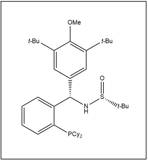 S(R)]-N-[(S)-[3,5-二叔丁基-4-甲氧基苯基][2-(二环己基膦)苯基]甲基]-2-叔丁基亚磺酰胺