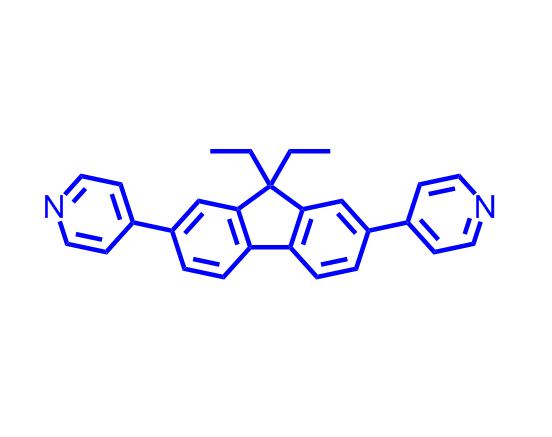 2,7-bis(4-pyridyl)-9,9-diethylfluorene