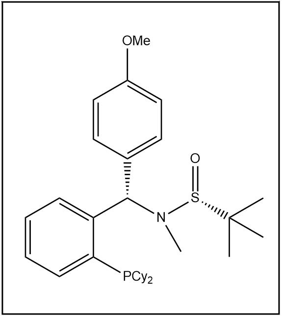 S(R)]-N-[(S)-[2-(二环己基膦)苯基](4-甲氧基苯基)甲基]-N-甲基-2-叔丁基亚磺酰胺