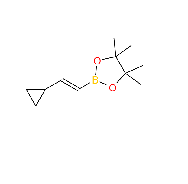 反式-2-环丙基乙烯基硼酸频那醇酯