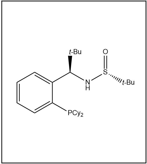 S(R)]-N-[(1R)-1-[2-(二环己基膦)苯基]-叔丁基]-2-叔丁基亚磺酰胺