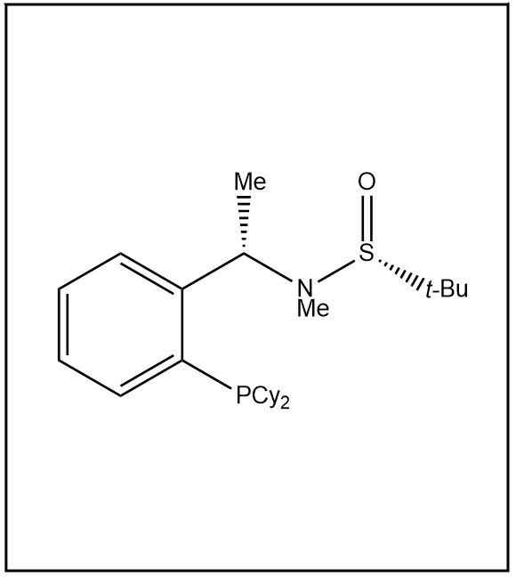 S(R)]-N-[(1S)-1-[2-(二环己基膦)苯基]乙基]-N-甲基-2-叔丁基亚磺酰胺