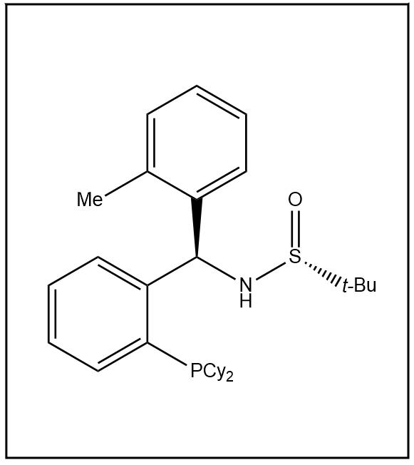 S(R)]-N-[(R)-(2-甲基苯基)[2-(二环己基膦)苯基]甲基]-2-叔丁基亚磺酰胺