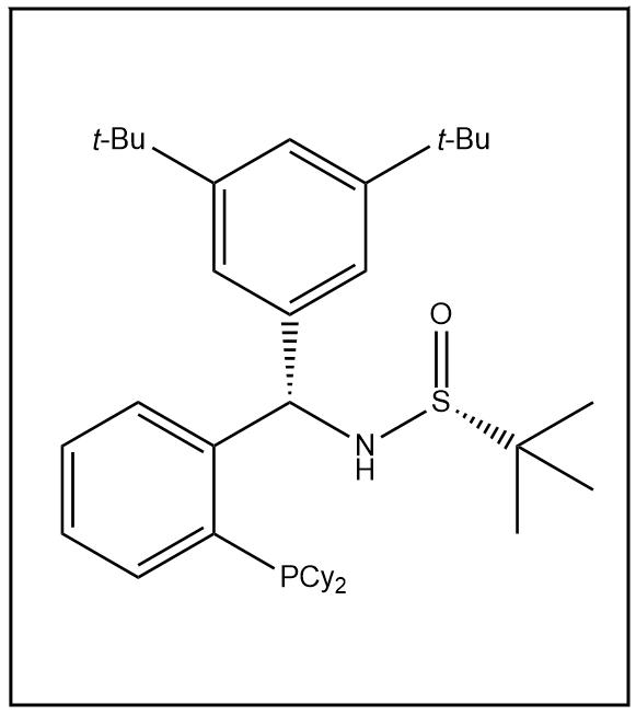 S(R)]-N-[(S)-3,5-二叔丁基苯基)]-[2-(二环己基膦)苯基]-2-叔丁基亚磺酰胺