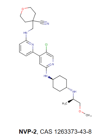 NVP-2 是一种 CDK9 抑制剂