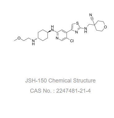 JSH-150是一种高度选择性和有效的CDK9抑制剂