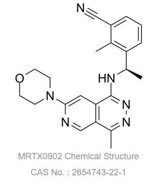 MRTX0902 是一种有效且高选择性的 SOS1 抑制剂