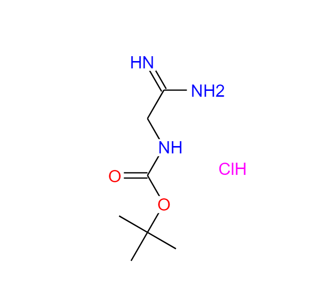 N-(2-氨基-2-亚氨乙基)氨基甲酸叔丁酯盐酸盐