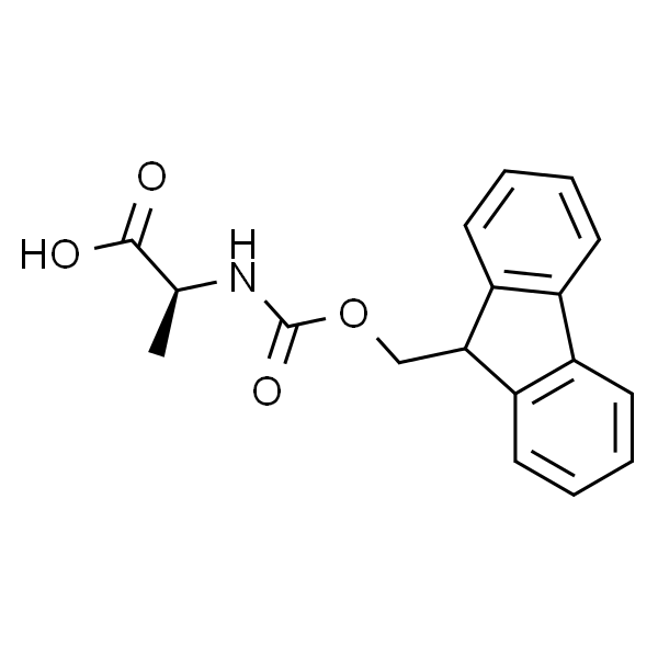 Fmoc-Ala-OH，N-芴甲氧羰基-L-丙氨酸
