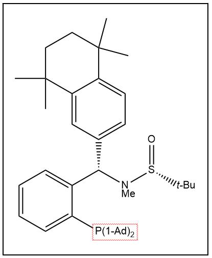 S(R)]-N-[(S)-[2-(二金刚烷基膦)苯基](5,6,7,8-四氢-5,5,8,8-四甲基-2-萘基)甲基]-N-甲基-2-叔丁基亚磺酰胺