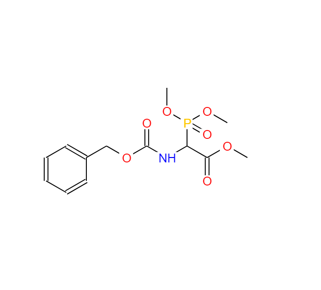(±)苄基氧基羰基-a-膦酰甘氨酸三甲酯