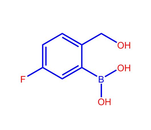 5-氟-2-(羟甲基)苯硼酸1246633-53-3
