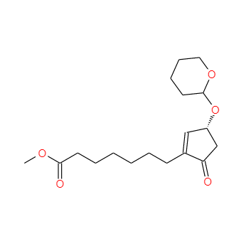 (3R)-5-氧代-3-[(四氢-2H-吡喃-2-基)氧基]-1-环戊烯-1-庚酸甲酯(...)