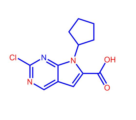 2-氯-7-环戊基-7H-吡咯并[2,3-D]嘧啶-6-甲1211443-58-1