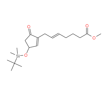 	(Z)-7-[3-[[1,1-二甲基乙基)二甲基硅烷基]氧基]-5-氧代-1-环戊烯-1-基]-5庚烯酸甲酯(...)