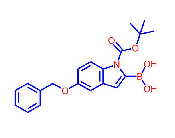 5-苄氧基-1-Boc-吲哚-2-硼酸850568-62-6