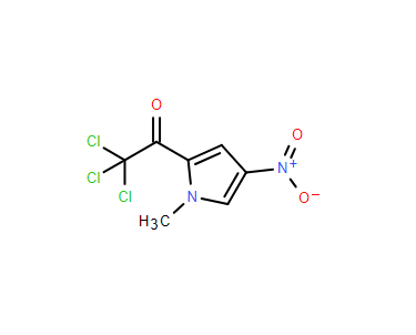 1-甲基-4-硝基-2-(三氯乙酰)-1H-吡咯 120122-47-6
