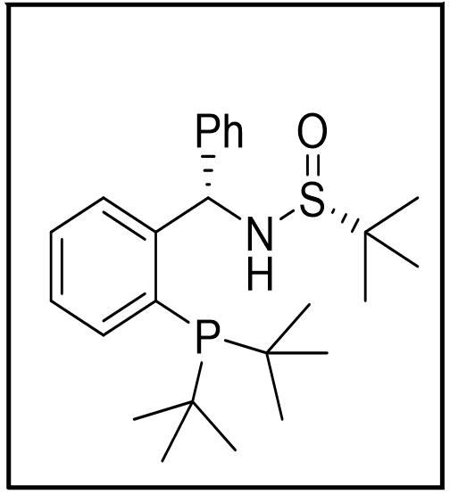 S(R)]-N-[(1S)-1-[2-(二叔丁基膦)苯基]苯甲基]-2-叔丁基亚磺酰胺 2565792-23-4