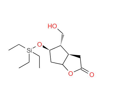 (3AR,4S,5R,6AS)-六氢-4-(羟甲基)-5-[(三乙基硅烷基)氧基]-2H-环戊并[B]呋喃-2-酮(...)