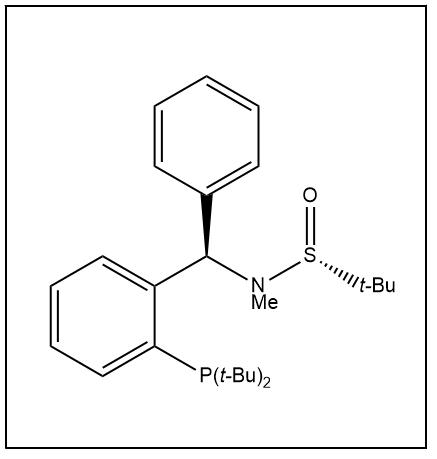 S(R)]-N-[(1R)-1-[2-(二叔丁基膦)苯基]苯甲基]-N-甲基-2-叔丁基亚磺酰胺