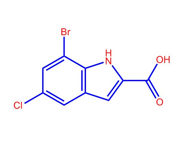 7-溴-5-氯-1H-吲哚-2-羧酸952959-39-6