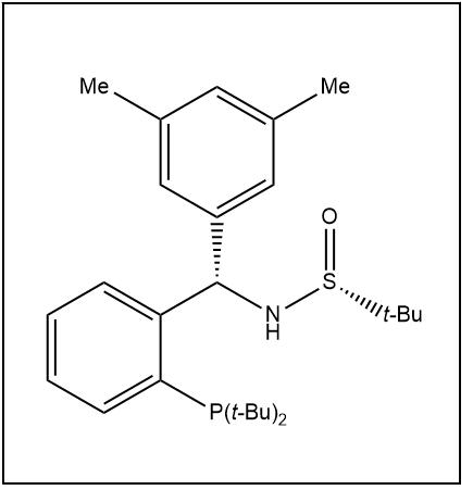 S(R)]-N-[(S)-(3,5-二甲基苯基)[2-(二叔丁基膦)苯基]甲基]-2-叔丁基亚磺酰胺