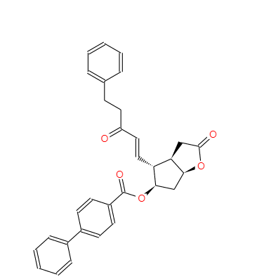 (3AR,4R,5R,6AS)-六氢-2-氧代-4-[(1E)-3-氧代-5-苯基-1-戊烯基]-2H-环戊并[B]呋喃-5-基 [1,1'-联苯]-4-甲酸酯