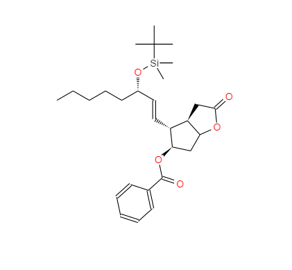 	2H-环戊并[B]呋喃-2-酮,5-(苯甲酰氧基)-4-[(1E,3S)-3-[[(1,1'-二甲基乙基)二甲基硅烷基]氧基]-1-辛烯-1-基]六氢-,(3AR,4R,5R,