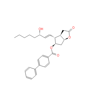 [1,1'-联苯]-4-羧酸,(3AR,4R,5R,6AS)-六氢-4-[(1E,3S)-3-羟基-1-辛烯-1-基]-2-氧代-2H-环戊并[B]呋喃-5-基酯(...)